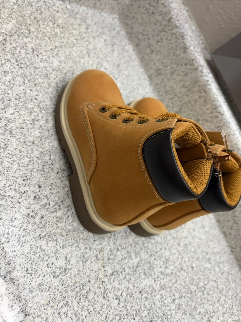jcpenney Kids Chestnut Lace-Up Ankle Boots